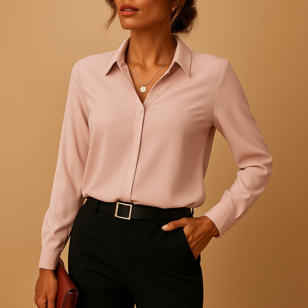 Dames Effen Blouse | Modern