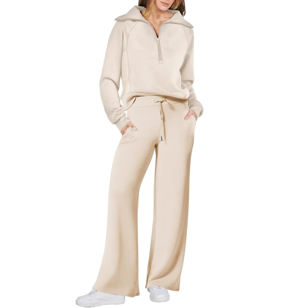 Lounge set voor dames met trui en broek | warm