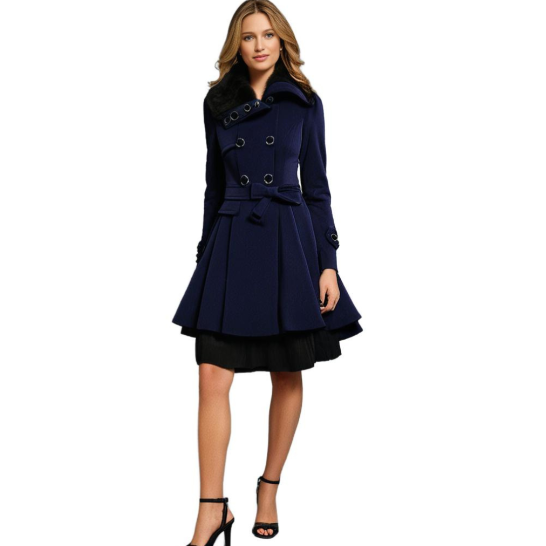 Lange winterjas voor dames | Modern