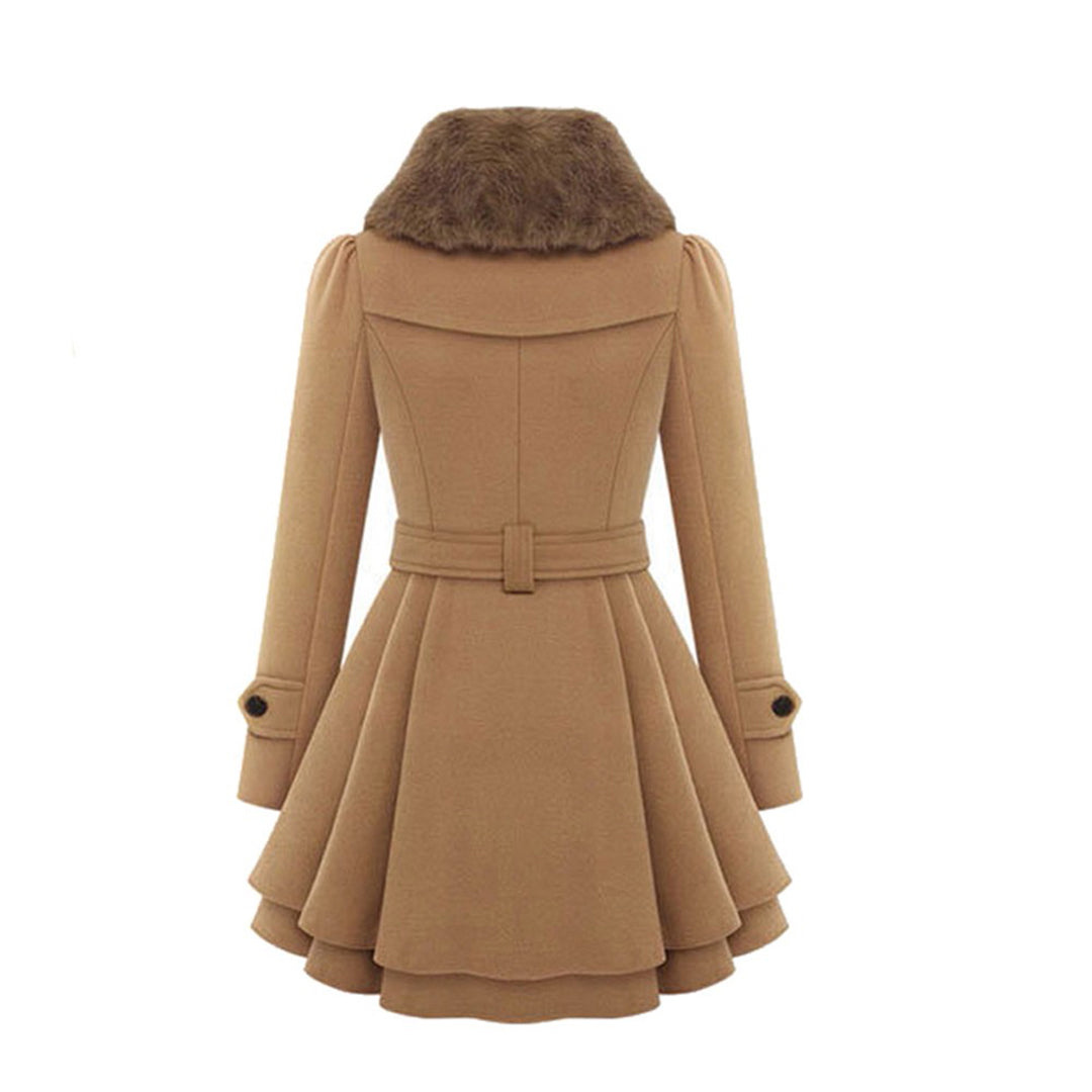 Lange winterjas voor dames | Modern