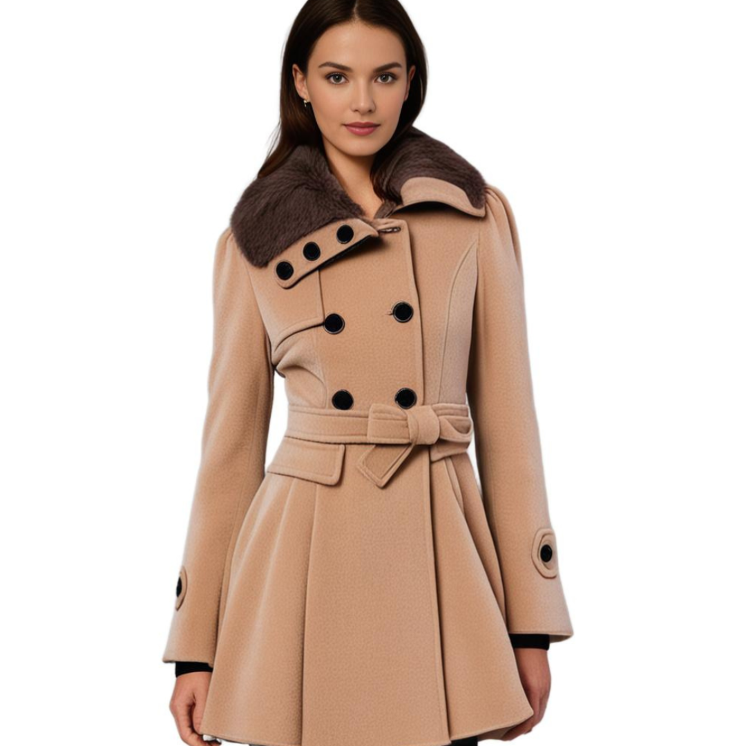 Lange winterjas voor dames | Modern