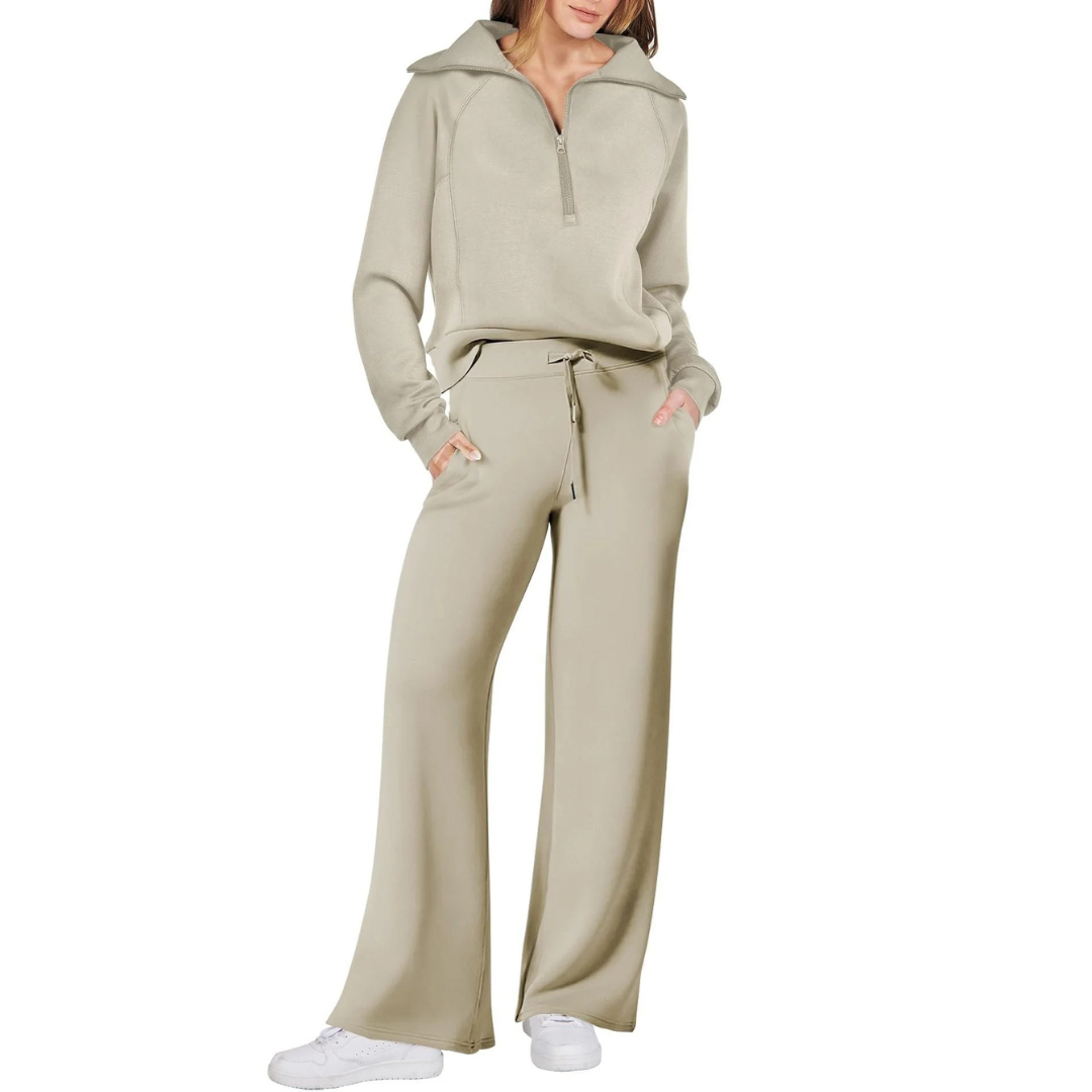 Lounge set voor dames met trui en broek | warm