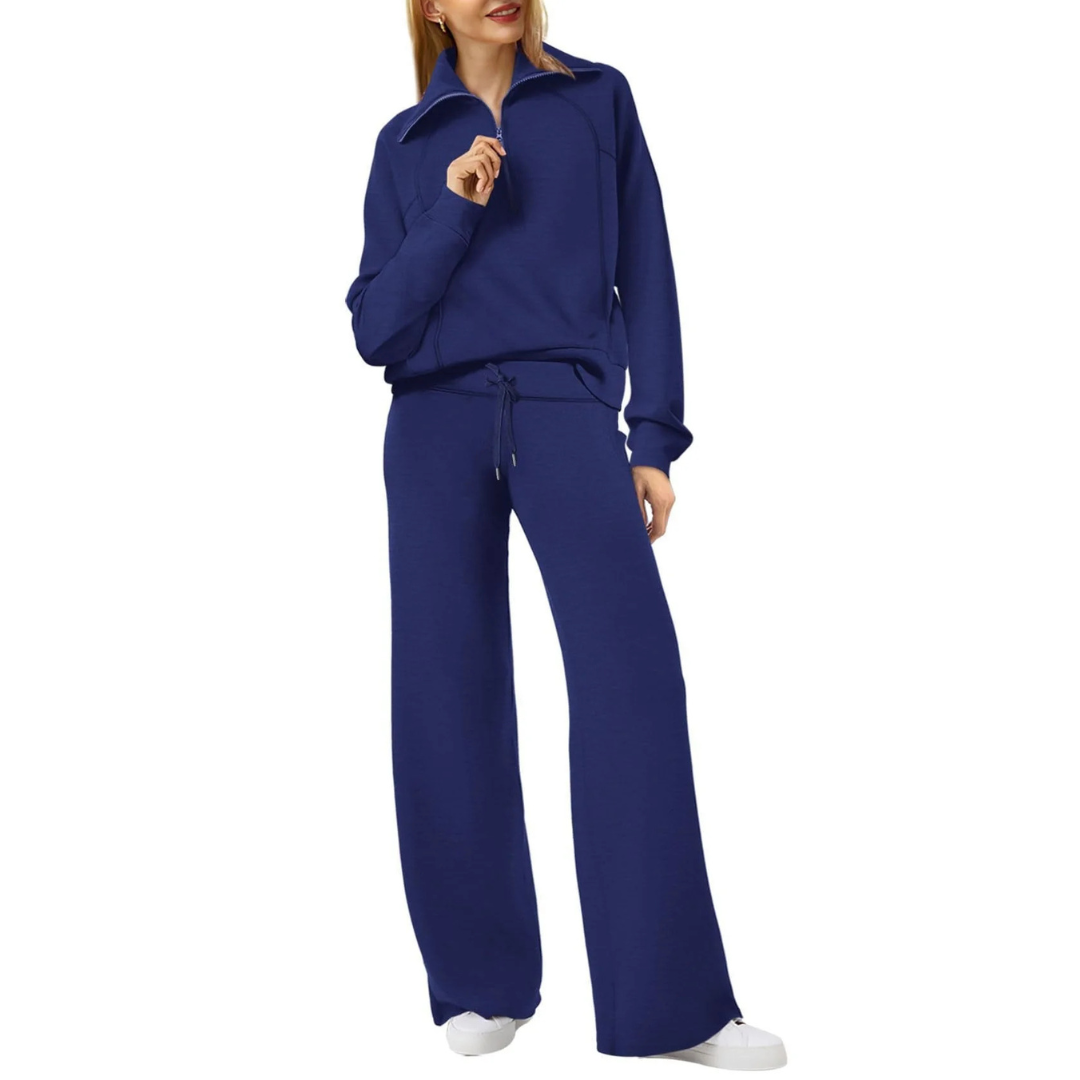 Lounge set voor dames met trui en broek | warm