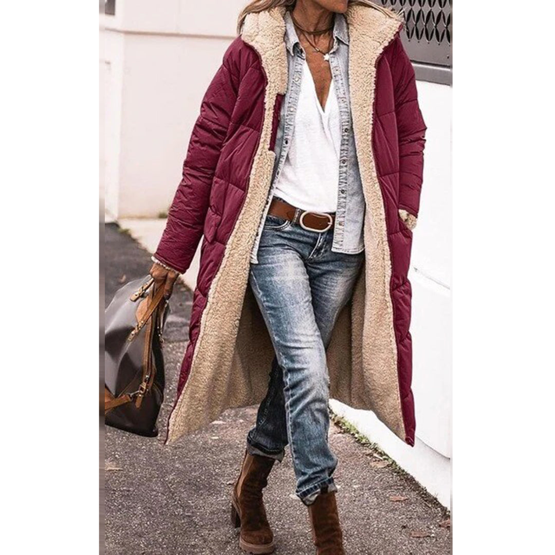 Tijdloze dames winterjas | Lang