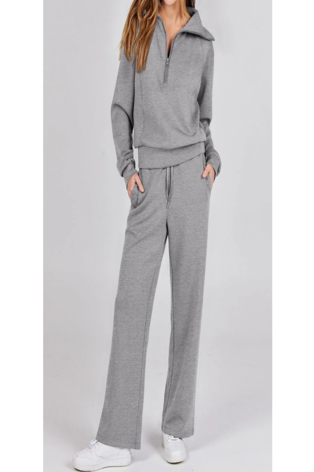 Lounge set voor dames met trui en broek | warm