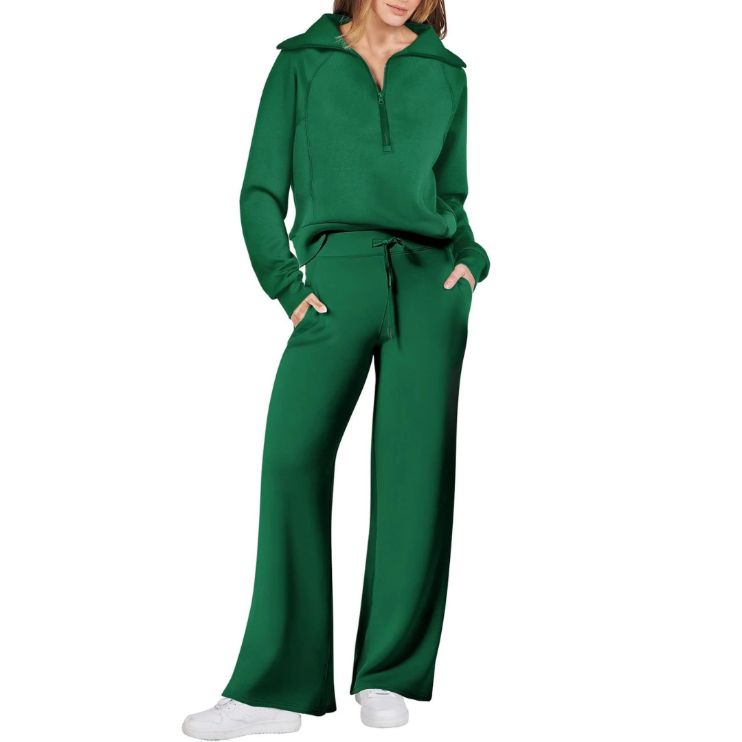 Lounge set voor dames met trui en broek | warm