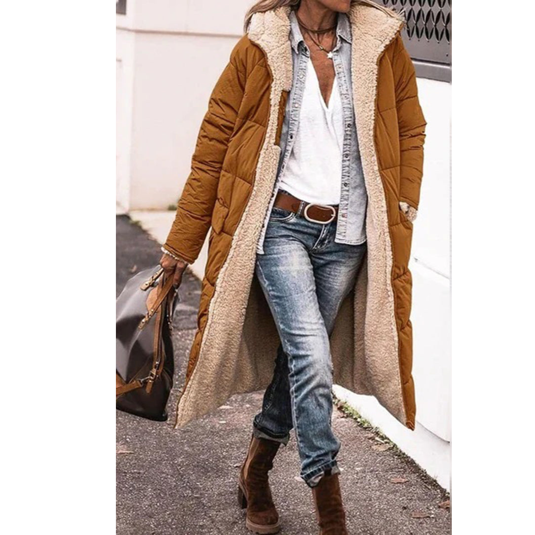 Tijdloze dames winterjas | Lang