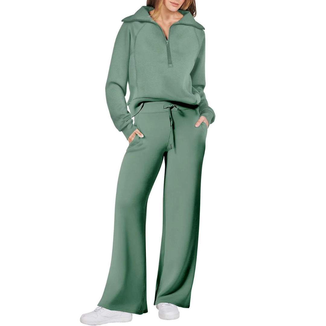 Lounge set voor dames met trui en broek | warm