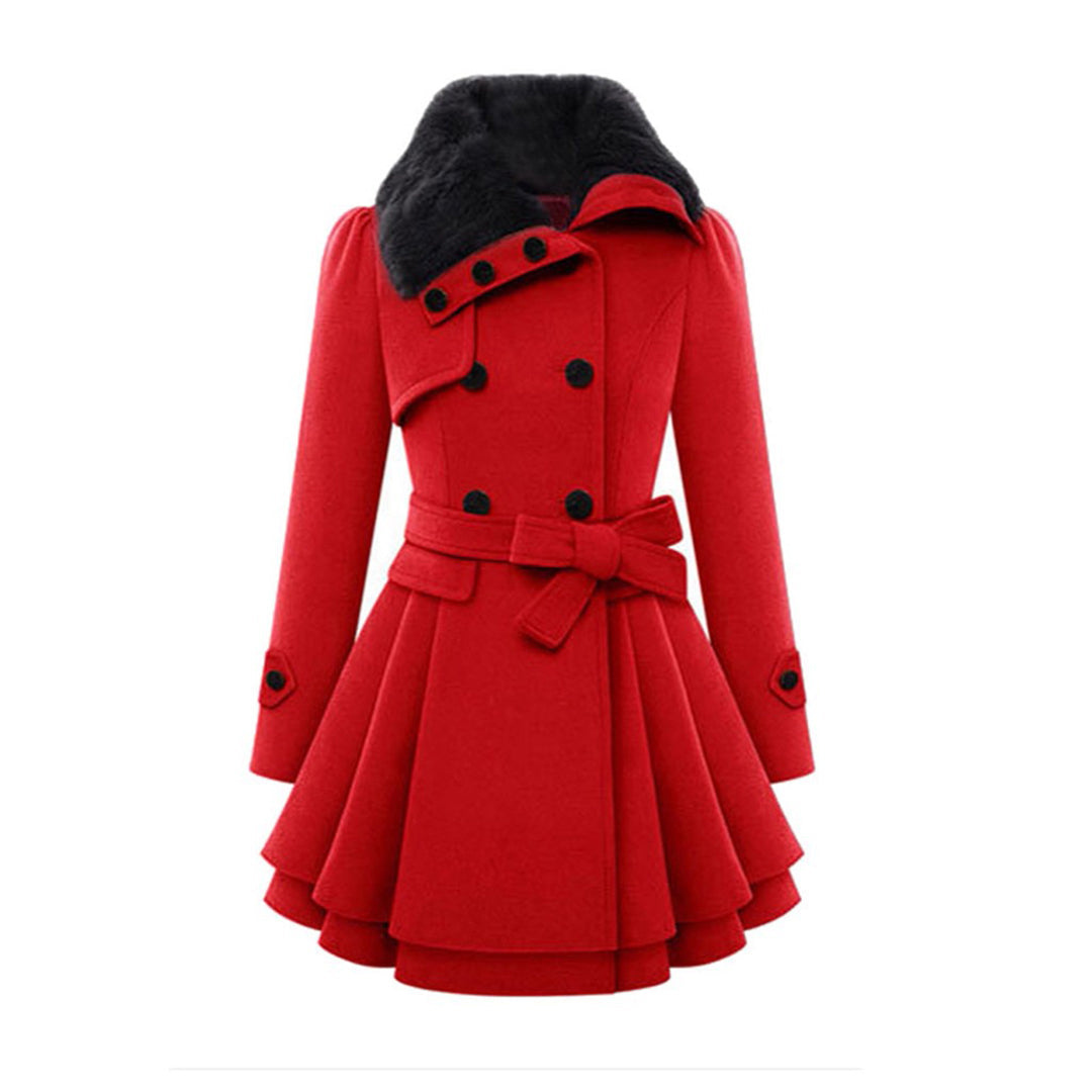 Lange winterjas voor dames | Modern