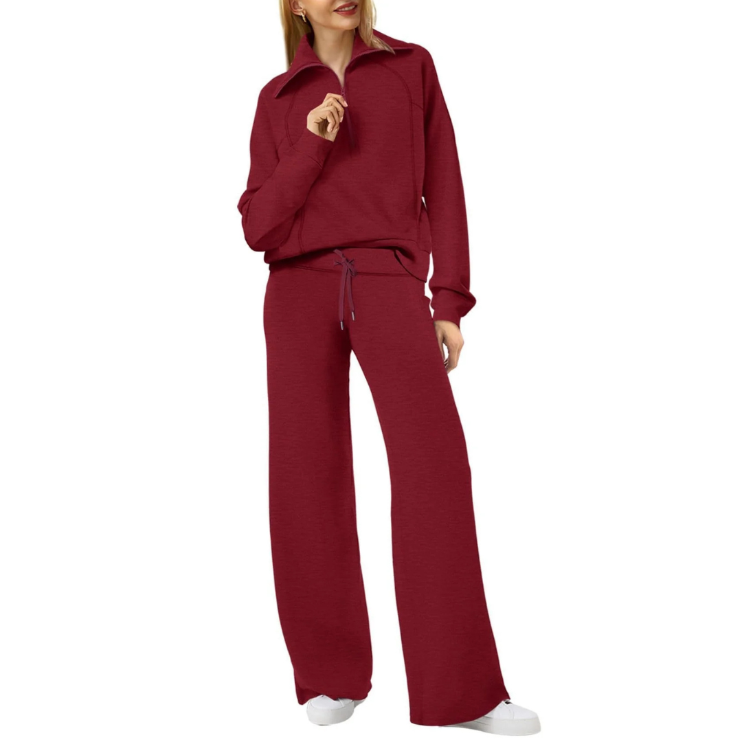 Lounge set voor dames met trui en broek | warm