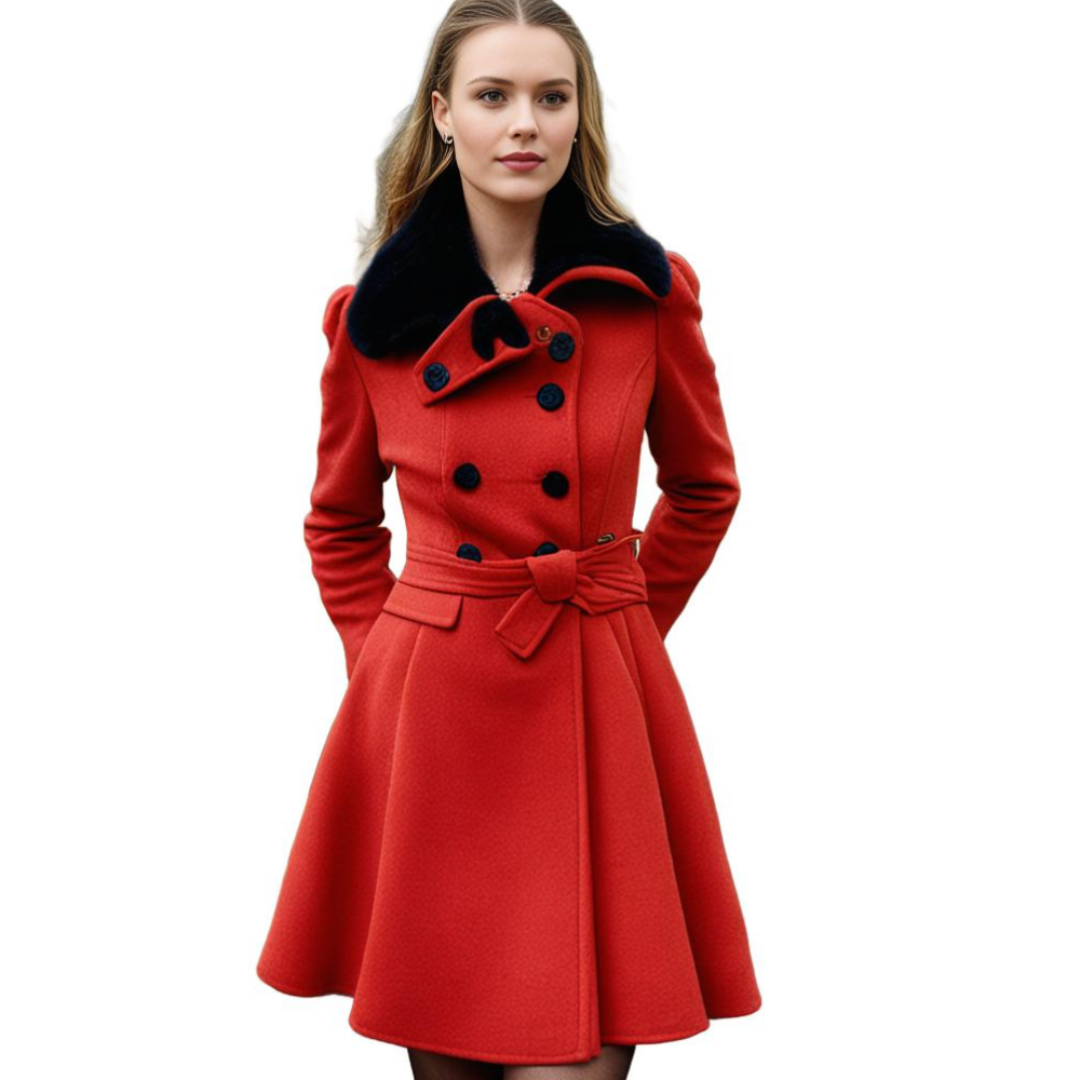 Lange winterjas voor dames | Modern