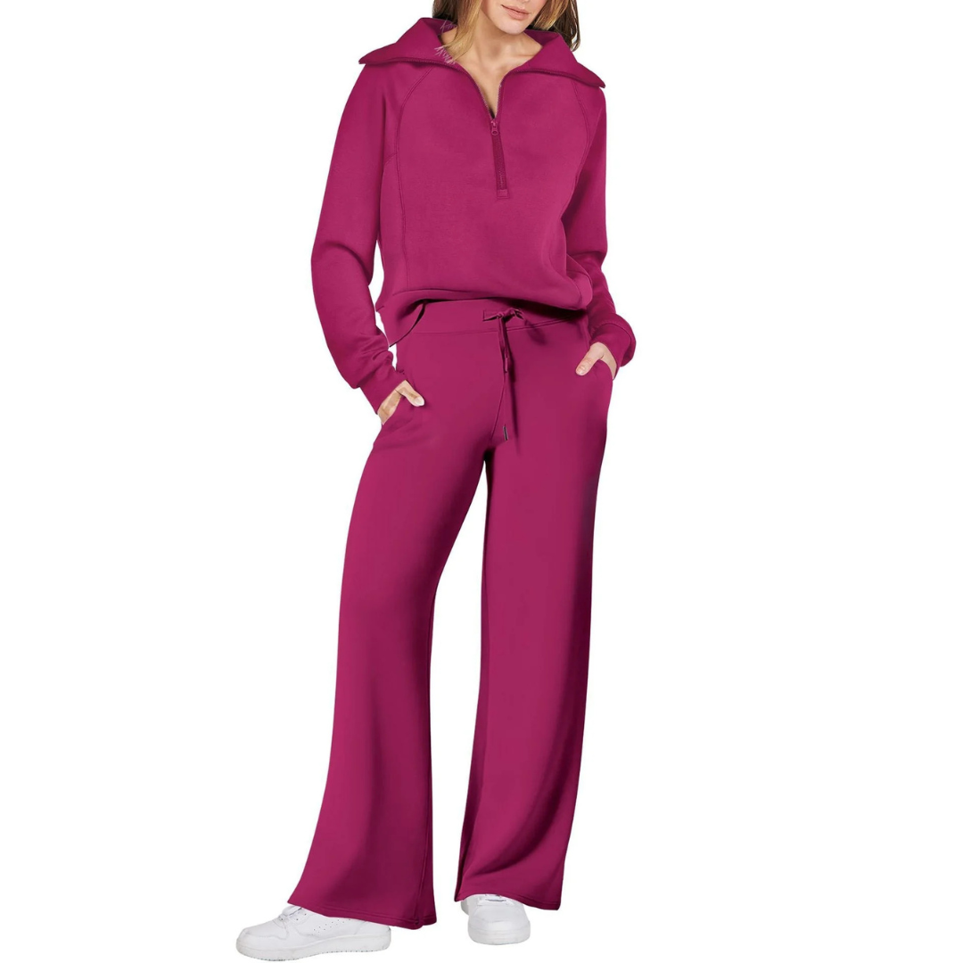 Lounge set voor dames met trui en broek | warm