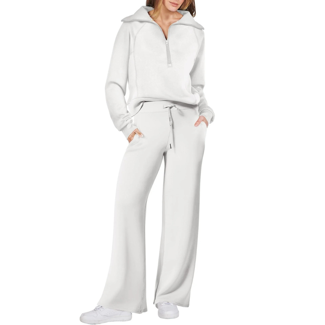Lounge set voor dames met trui en broek | warm