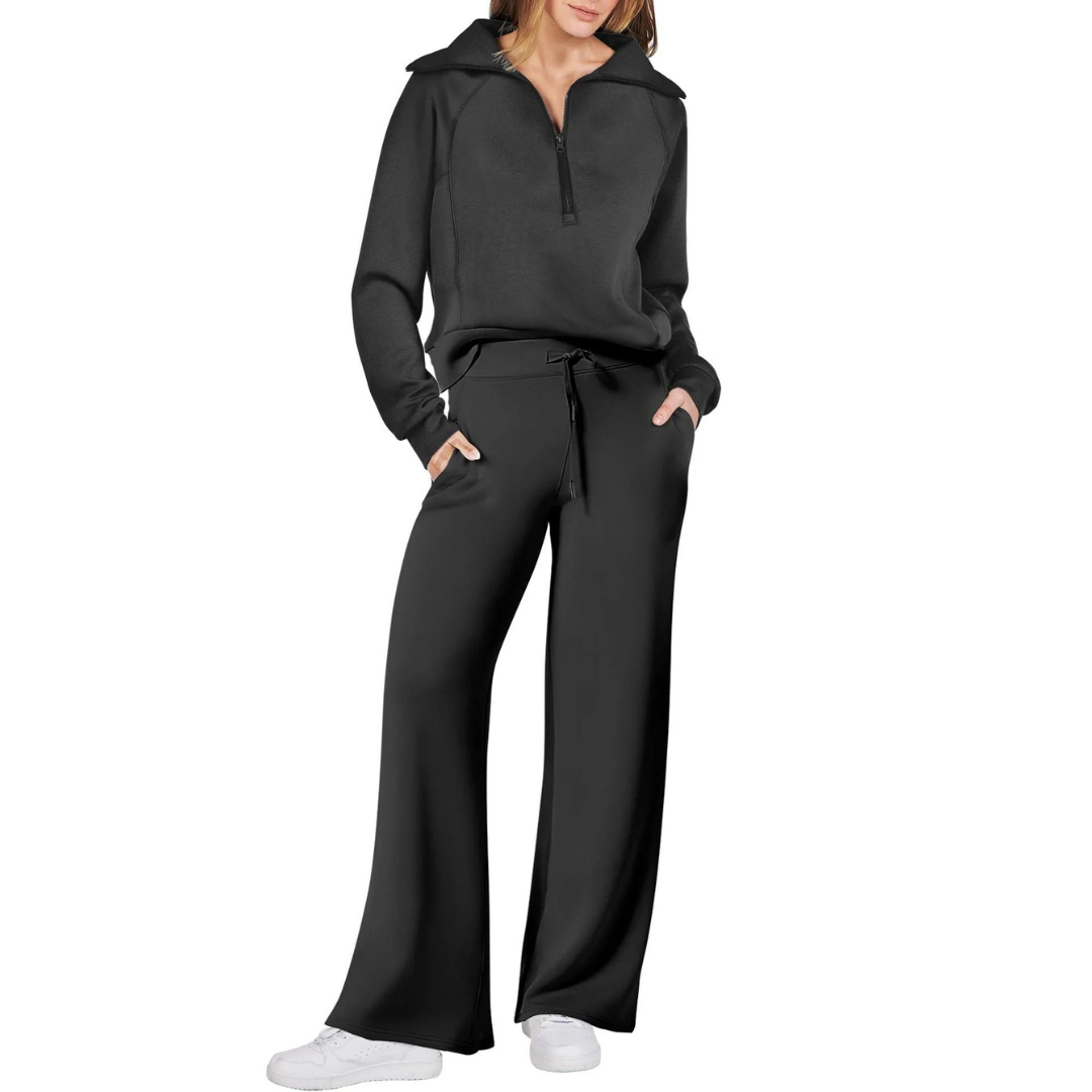 Lounge set voor dames met trui en broek | warm