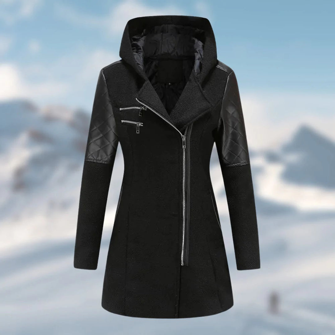 Stijlvolle winterjas voor dames | Capuchon