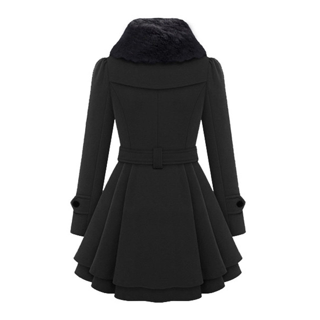 Lange winterjas voor dames | Modern