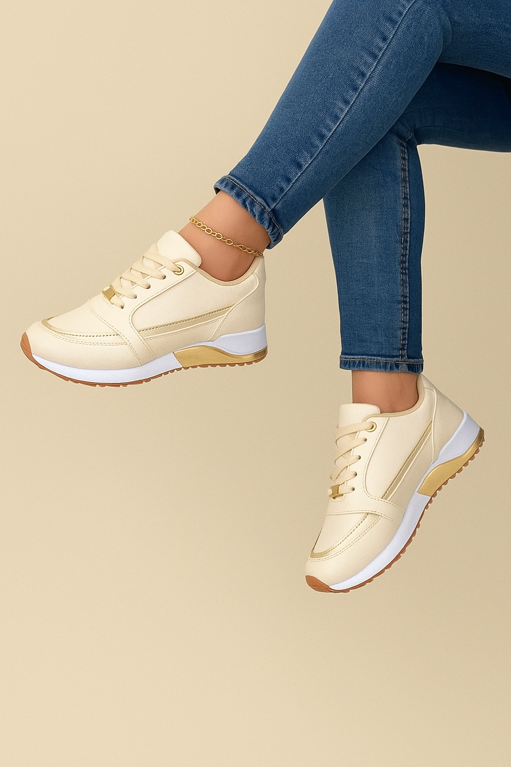 Dames Sneakers met Veters | Alle seizoenen