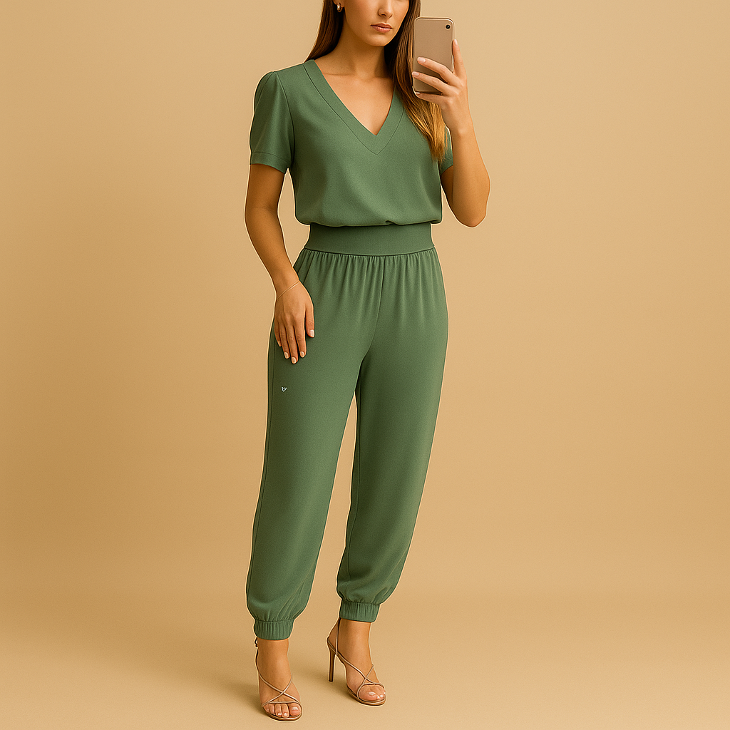 Dames Broek en Blouse Set | Casual Outfit