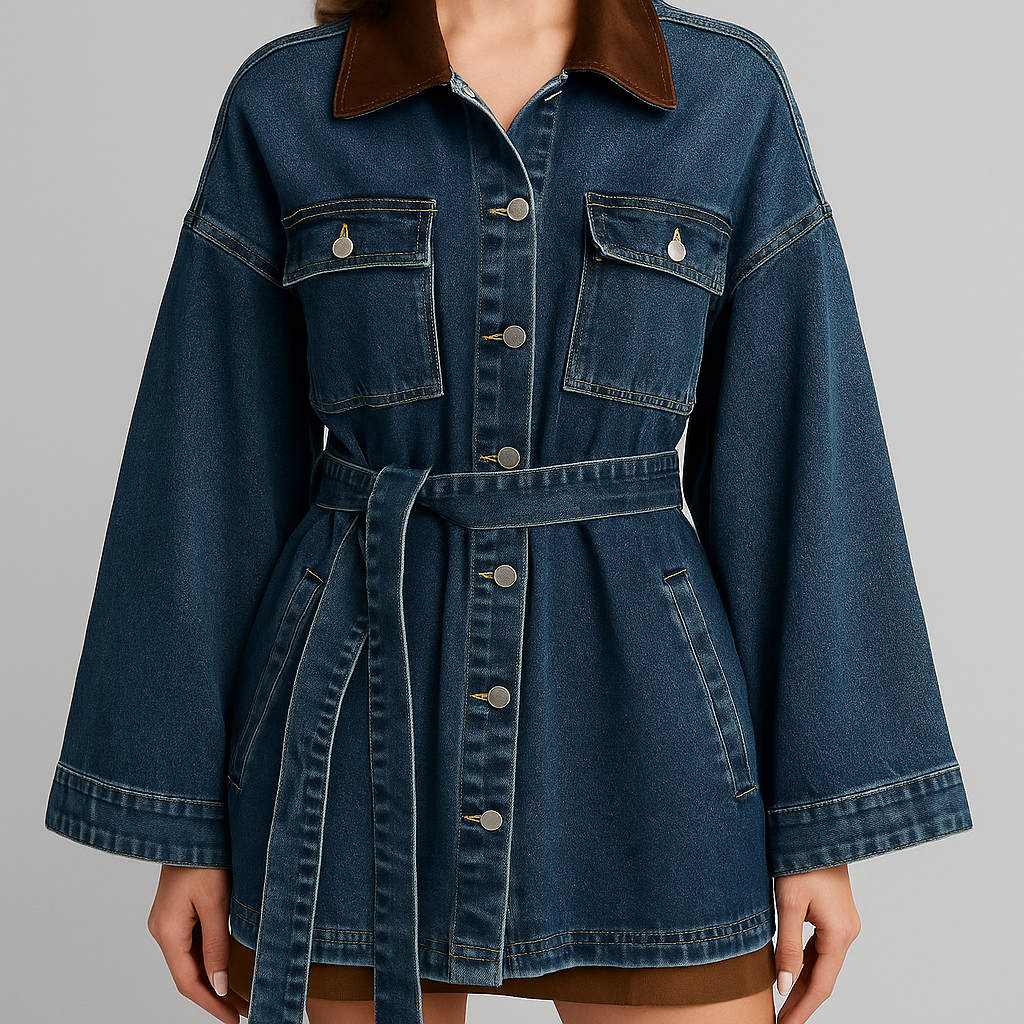 Jas met Ceintuur en Knopen | Dames