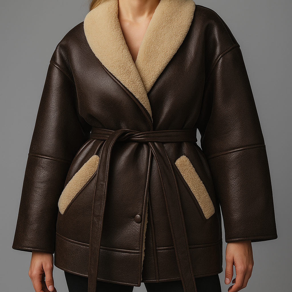 Damesjas Met Riem | Winter