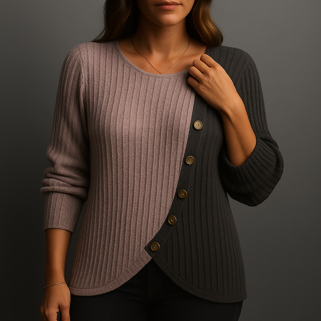 Damestrui Met Overslag | Knopen Detail