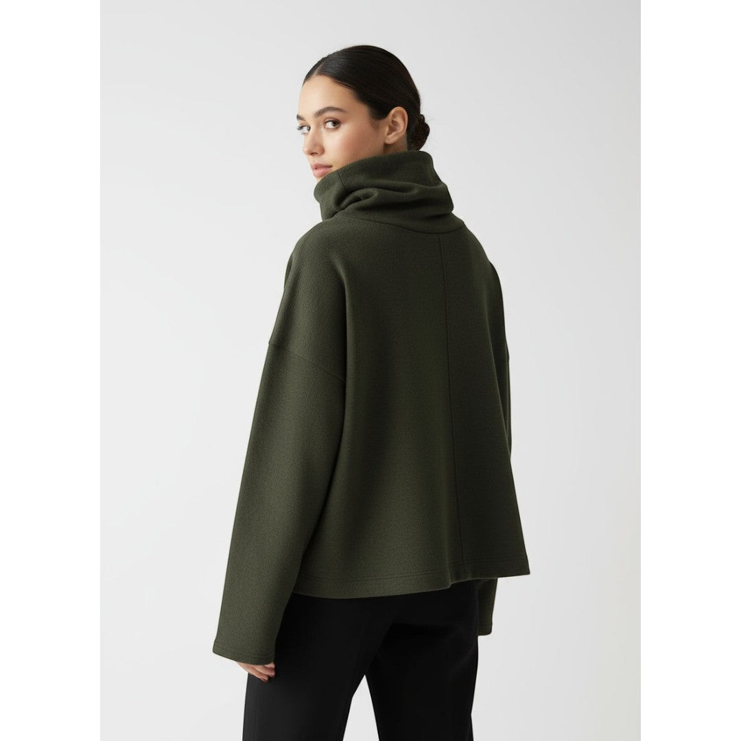 Coltrui met lange mouwen voor dames | Ruim silhouet