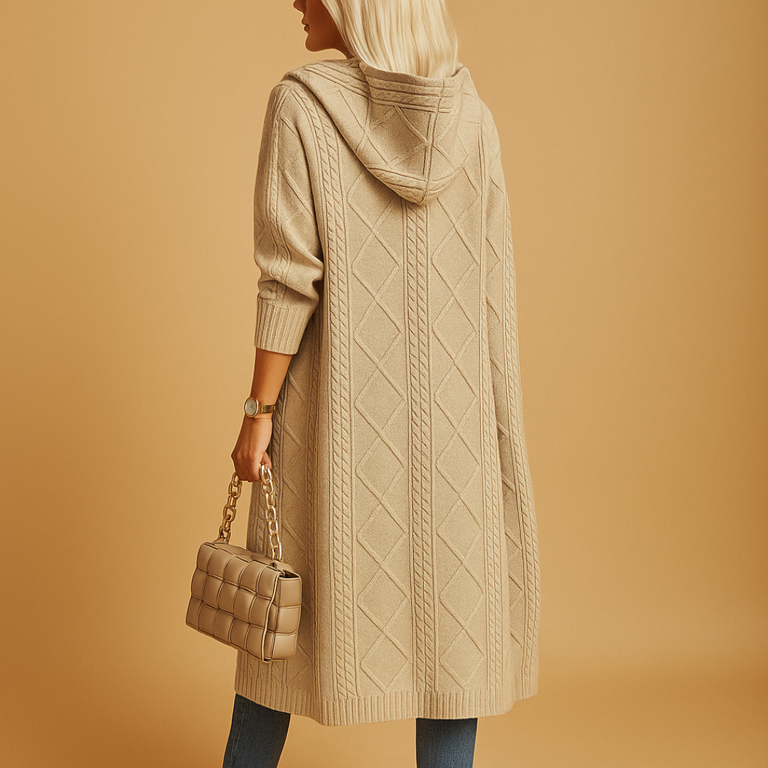 Dames jas met capuchon | Oversized