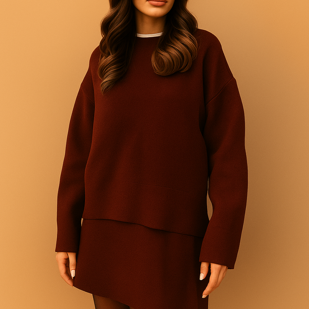 Trui En Rok Set Voor Dames | Modern