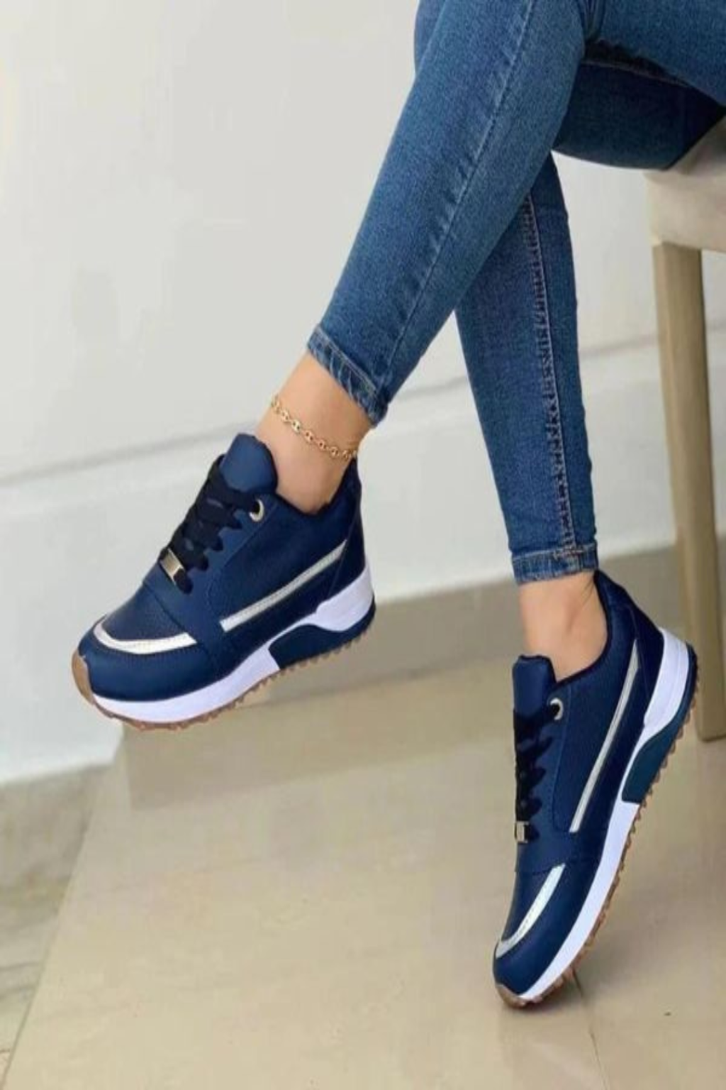 Dames Sneakers met Veters | Alle seizoenen