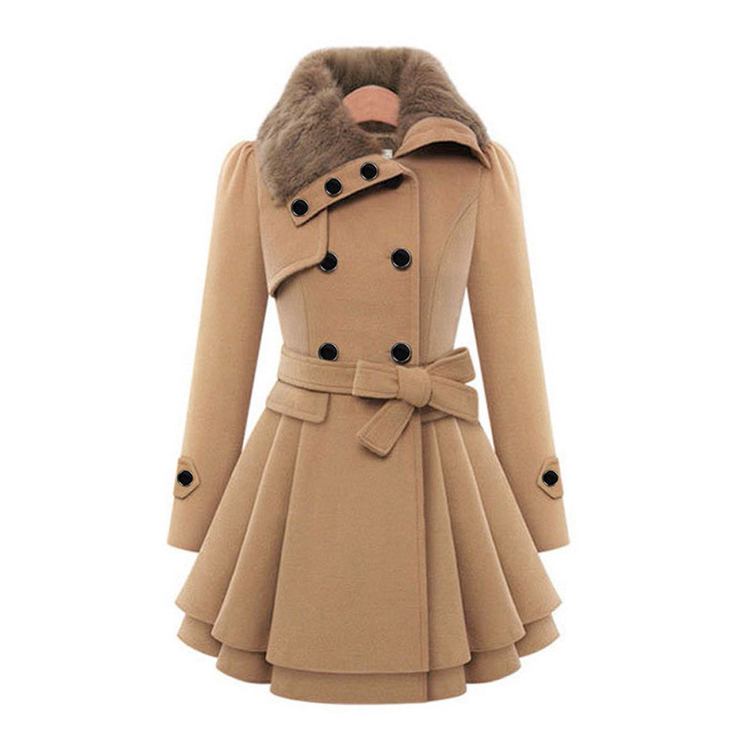 Lange winterjas voor dames | Modern