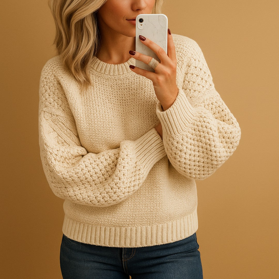 Trui voor dames met ronde hals | Winter