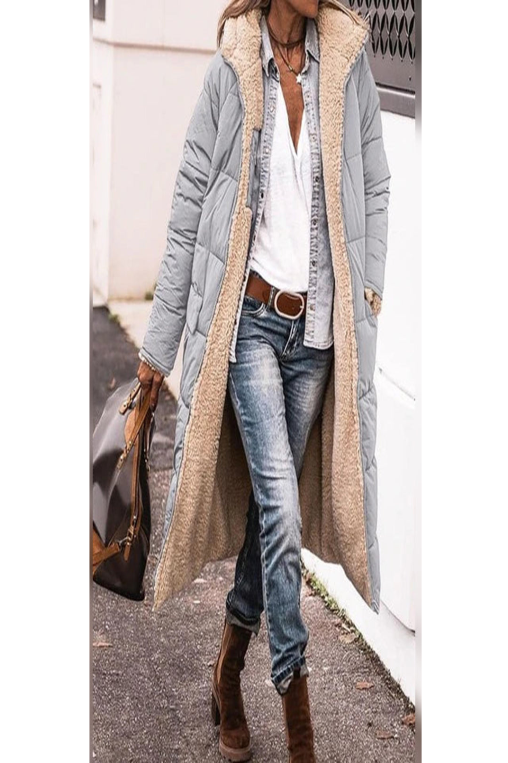 Tijdloze dames winterjas | Lang