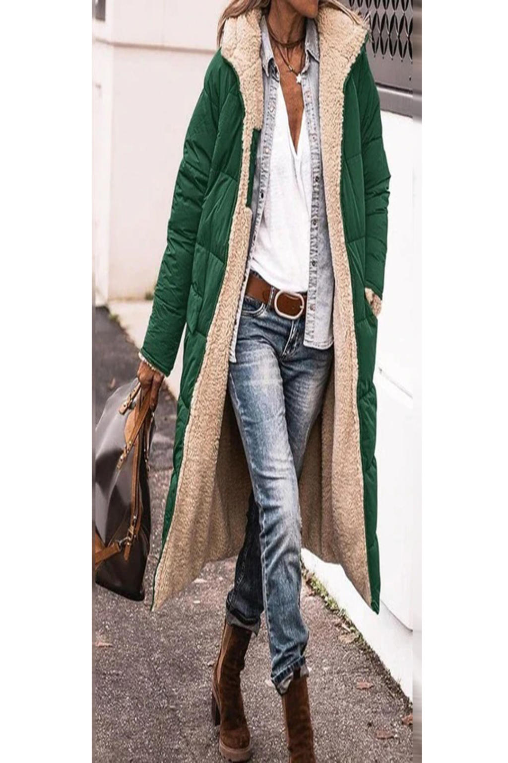 Tijdloze dames winterjas | Lang