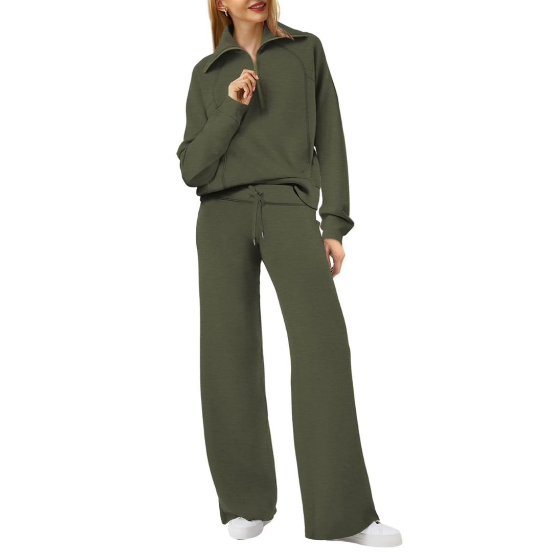 Lounge set voor dames met trui en broek | warm