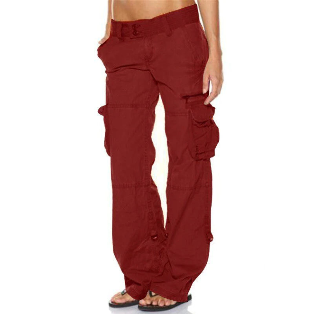 Moderne cargo broek voor dames |Herfst