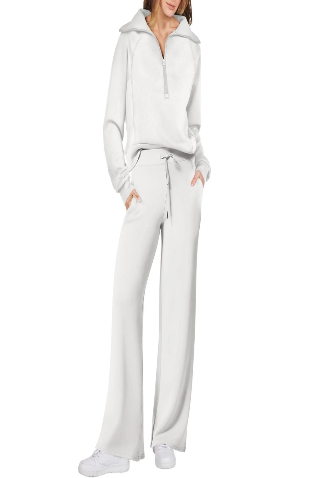 Lounge set voor dames met trui en broek | warm